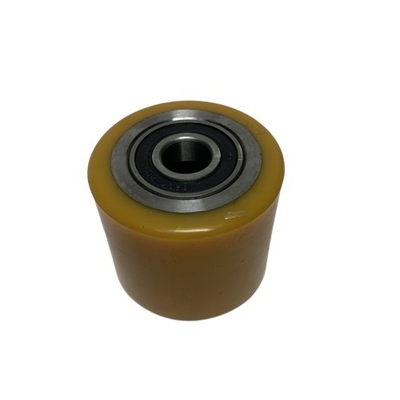제조 공장 80*70mm 6204 라인더 팔레트 트럭용 레이어 PU 로딩 휠