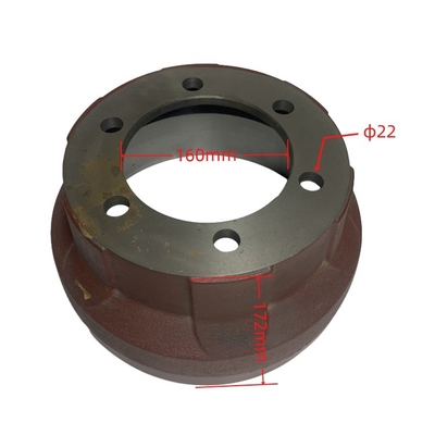FD30Z5 / T6 FB30 CPC D 30-35 FD30-35 24453-02131 긴 서비스 수명을위한 철제 브레이크 드럼