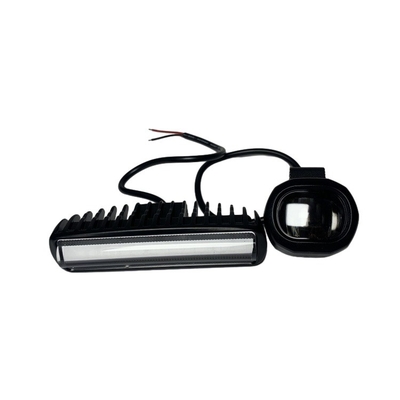 산업 적색 구역 경고 부지 조명 10-80v 포크 픽 2007 년 LED 경고