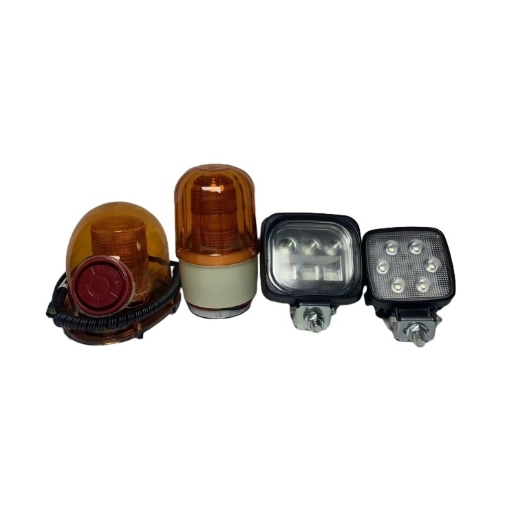 0.85KG D08LEDXZFM LED 회전 부저 라이트